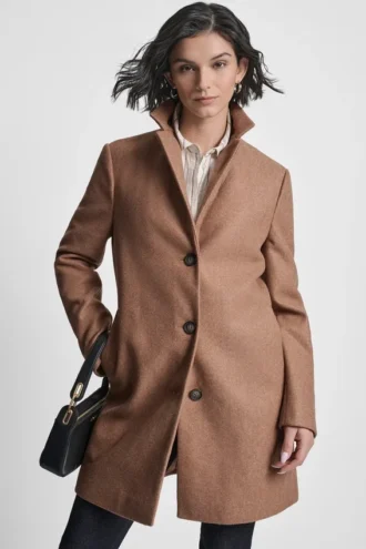 Abrigo tipo blazer