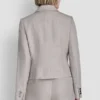 Blazer corto de un solo botón Blazer corto de un solo botón