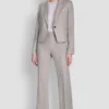 Blazer corto de un solo botón Blazer corto de un solo botón