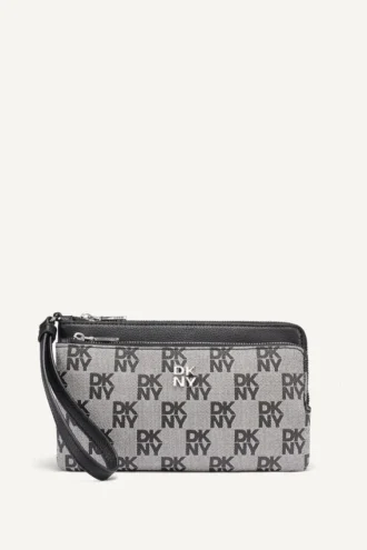 Bolsa de mano con doble cremallera Sarah