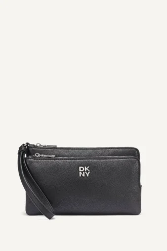 Bolsa de mano con doble cremallera Sarah