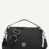 Bolso bandolera con solapa y logotipo Jenny