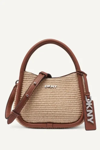 Bolso bandolera tipo Hobo tejido Capri