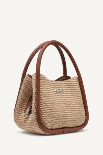 Bolso bandolera tipo Hobo tejido Capri