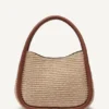 Bolso bandolera tipo Hobo tejido Capri Bolso bandolera tipo Hobo tejido Capri
