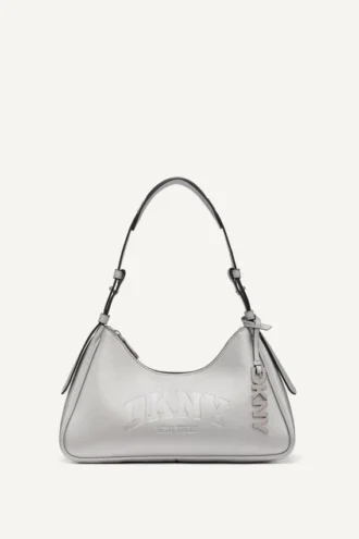 Bolso de hombro con el logotipo de Nell en relieve