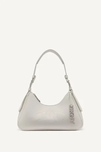 Bolso de hombro con el logotipo de Nell en relieve