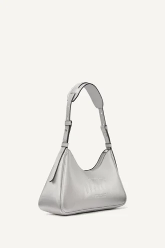 Bolso de hombro con el logotipo de Nell en relieve
