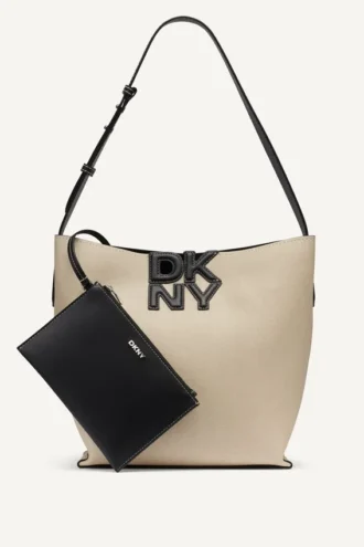 Bolso tipo cubo con el logotipo de Nicole