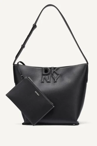 Bolso tipo cubo con el logotipo de Nicole
