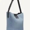 Bolso tipo cubo con logotipo de Nicole Denim Bolso tipo cubo con logotipo de Nicole Denim
