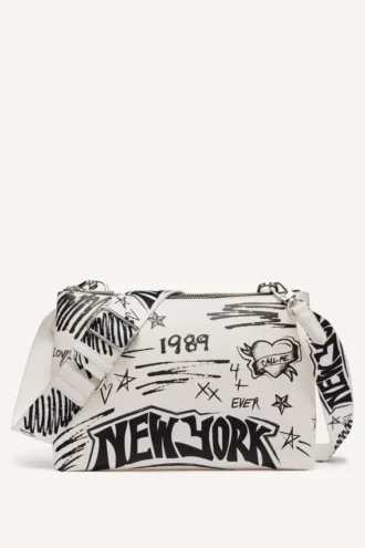 Bolsos Bandolera con logotipo de Tinsley en estilo graffiti