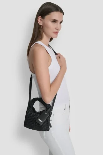 Bolsos Bandolera de neopreno tejido Giselle