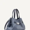 Bolsos Satchel pequeño de denim Bryar Bolsos Satchel pequeño de denim Bryar