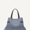 Bolsos Satchel pequeño de denim Bryar Bolsos Satchel pequeño de denim Bryar