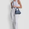 Bolsos Satchel pequeño de denim Bryar Bolsos Satchel pequeño de denim Bryar