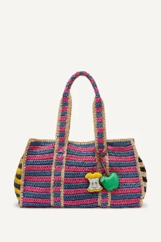 Bolsos Tote de rafia Nessa Bolsos Tote de rafia Nessa