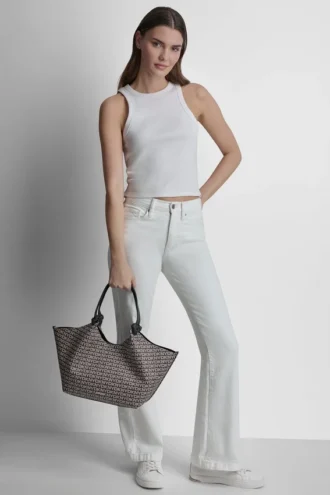 Bolsos Tote mediano con logotipo de Paula New York