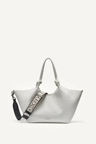 Bolsos Tote mediano Paula con correa con logotipo