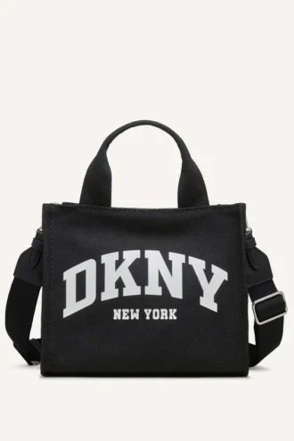 Bolsos Tote pequeños de lona con logotipo Hadlee