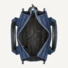 Bolsos Tote pequeños Hadlee con logo en denim Bolsos Tote pequeños Hadlee con logo en denim