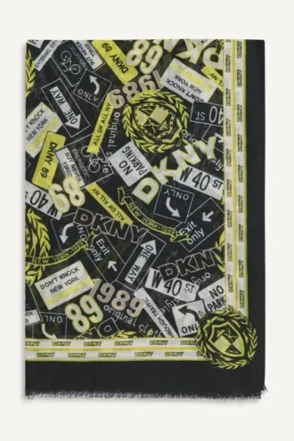 Bufanda con estampado City Signs de 1989