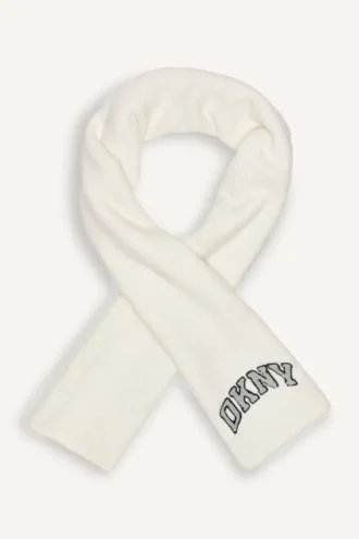 Bufanda de punto con logotipo Varsity