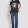Camiseta con estampado de la Estatua de la Libertad Camiseta con estampado de la Estatua de la Libertad