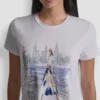 Camiseta con estampado de la Estatua de la Libertad Camiseta con estampado de la Estatua de la Libertad