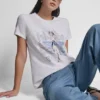 Camiseta con estampado de la Estatua de la Libertad Camiseta con estampado de la Estatua de la Libertad