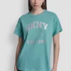 Camiseta con logo DKNY 1989 y tachuelas Camiseta con logo DKNY 1989 y tachuelas
