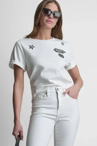Camiseta con logotipo «1989 Pins & Patches»