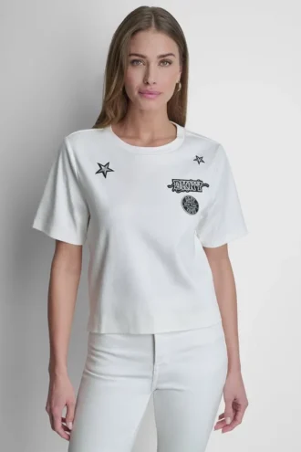 Camiseta con logotipo «1989 Pins & Patches»