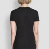 Camiseta con logotipo de triple pedrería Camiseta con logotipo de triple pedrería