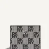 Cartera Sarah con cremallera y doble pliegue
