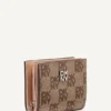 Cartera Sarah con cremallera y doble pliegue Cartera Sarah con cremallera y doble pliegue
