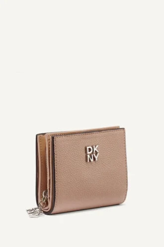 Cartera Sarah con cremallera y doble pliegue