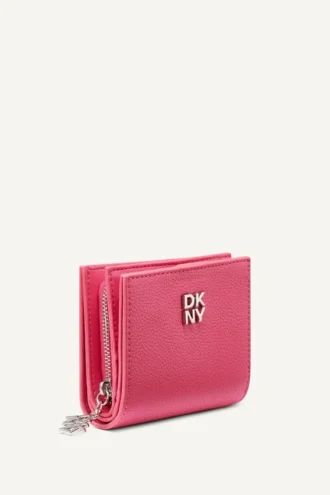 Cartera Sarah con cremallera y doble pliegue
