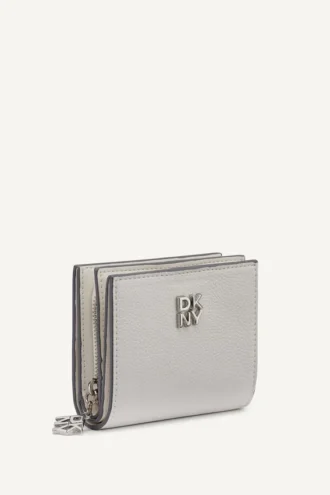 Cartera Sarah con cremallera y doble pliegue