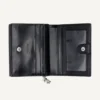 Cartera Sarah con cremallera y doble pliegue