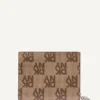 Cartera Sarah con cremallera y doble pliegue Cartera Sarah con cremallera y doble pliegue