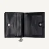 Cartera Sarah con cremallera y doble pliegue