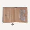 Cartera Sarah con cremallera y doble pliegue Cartera Sarah con cremallera y doble pliegue