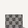 Cartera Sarah con cremallera y doble pliegue
