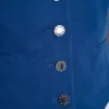 Chaleco de piqué con botones
