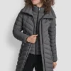 Chaleco largo plegable Abrigos Casual Chaleco largo plegable Abrigos Casual