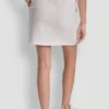 Falda elástica con estampado jacquard del logotipo Falda elástica con estampado jacquard del logotipo