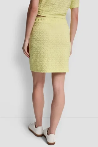 Falda elástica con estampado jacquard del logotipo