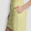 Falda elástica con estampado jacquard del logotipo