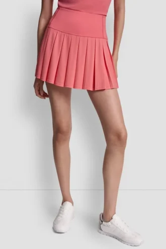Falda-pantalón de tenis plisada de talle extraalto